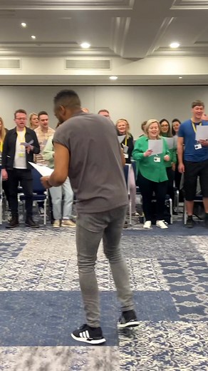 Mark Delisser Pre-Term Session Snippet - Rock Choir Experience