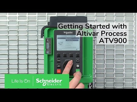 Getting Started with Altivar Process ATV900 | Schneider Electric Support