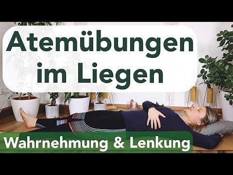 15-minute breathing exercise while lying down | Breath awareness | Breath control | Conscious bre...