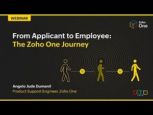 From Applicant to Employee: The Zoho One Journey