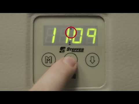 Steffes Heaters - Room Unit - 2100 Series - Changing the Day and Time on a Steffes Time Clock Module
