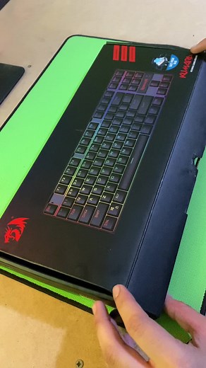 Redragon Kumara Black RGB Keyboard Review and Unboxing