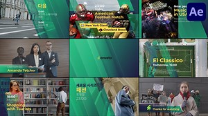 TV Broadcast Package for After Effects