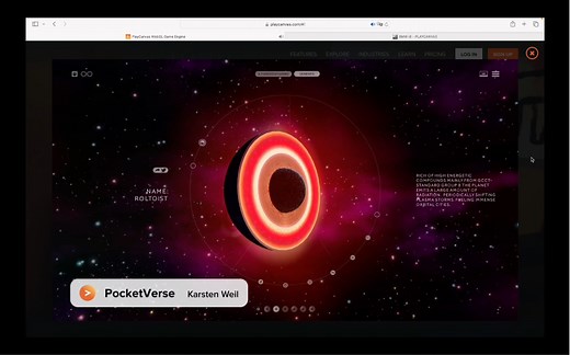 PlayCanvas 是一个javascript 游戏引擎，它利用HTML5和WebGL来创建游戏和其他交互式3D组件