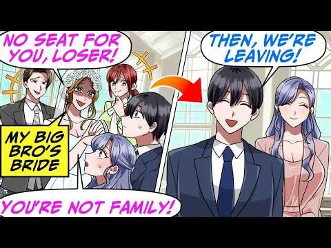 I Got Kicked Out of My Big Bro’s Wedding by His Bride! So, I Left, But...[RomCom Manga Dub]