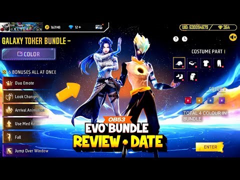 New Evo Bundle Confirm Date 😮💥| Ob53 New Evo Bundle bundle | free fire new event | ff new event