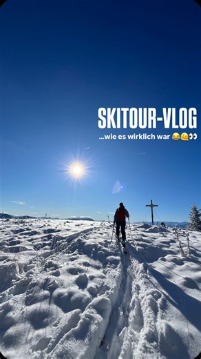 L A R I S S A 🌟 on Instagram: "kurz zum Vlogging-Star 🌟⛷️😮‍💨 geworden —> zum ersten Mal eine GoPro in der Hand & dann kommt sowas raus 😂…aber weil ich die Outtakes selbst so lustig fand, wollt ich sie euch natürlich nicht vorenthalten 😂🤭…was sagt ihr: gehen wir als Vlogging-Stars durch? 🌟😁 … FAZIT: Skitour im November: “Jein”…also eigentlich JA, denn Schnee würde genug liegen & das Wetter an dem Tag war einfach nur ein Traum :) …ABER, Nein, da eben noch sehr wenig Schnee als Untergrund 