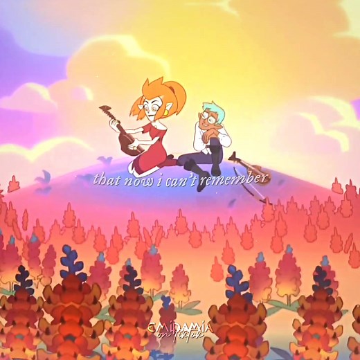 Heartwarming Moments Between Eda and Rain in The Owl House