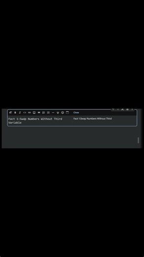 Swapping in Python without using third variable 😎
