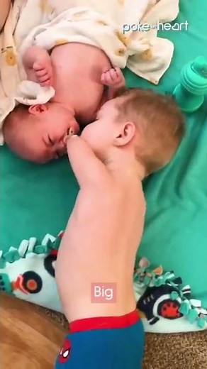 Little Boy Gives Baby Brother Pacifier | Shorts