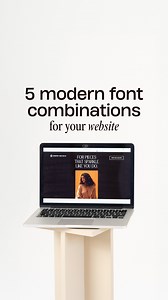 256 reactions · 40 shares | In this month’s #WhatsTrending, try these font combinations on your website for a modern aesthetic ✍️ What should we do next? | Canva | Facebook