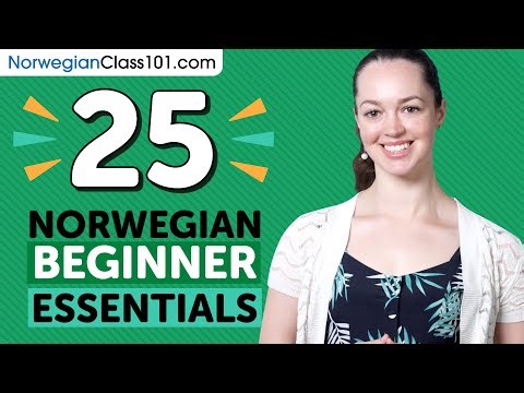 25 Beginner Norwegian Videos You Must Watch | Learn Norwegian