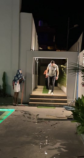 Nighttime Poolside Fun with Friends