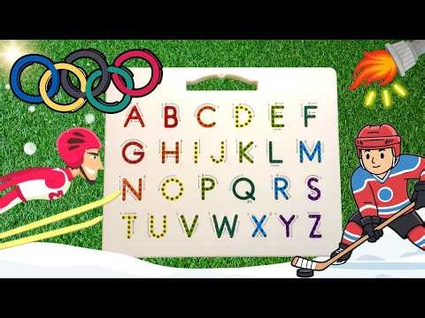 WINTER Olympic Games ABC Magnatab ❄️ | Milano Cortina 2026 | Guess the Sports!
