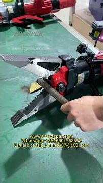 Portable Light Duty Firefighting Rescue Tools Lithium Battery Spreader/Expender Cut 22mm Steel Bar