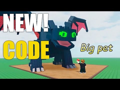 [BIG PET] BUILD A ZOO CODES ✨[ROBLOX]✨ *FREE HYPER EGG*