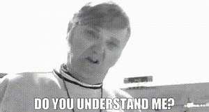 Do you understand me?