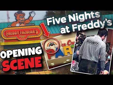 Five Nights At Freddy’s Movie Opening Scene Footage & New Set Photos