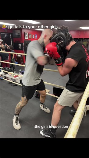 Bro was cooking me #boxing