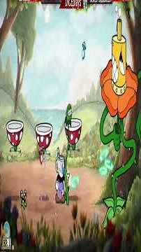 Cuphead: Beating Cagney Carnation With Cursed Relic!