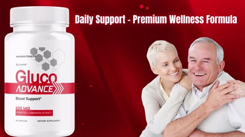 Gluco Advance Capsules - Official GlucoAdvanced Premium Advanced Formula Pills - Maximum Strength, All Natural Health Formula Pills for Overall Health & Wellness, 60 Capsules for 1 Month