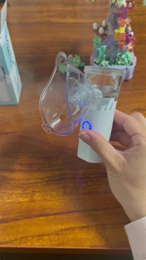 Portable Handheld Nebulizer, Rechargeable Mesh Spacer Machine with Accessories for Adult & Kid, Handheld Electric Atomizer for Breathing Issues, Gift for Mum, Portable Nebulizer