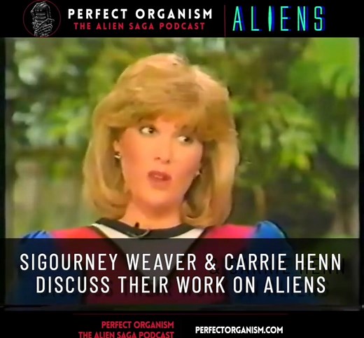 Sigourney Weaver and co-star Carrie Henn talk about their work and partnership making the James Cameron masterpiece, Aliens. #Aliens1986 #JamesCameron #SigourneyWeaver #xenomorph #hrgiger #danobannon #WeylandYutani #xx121 #colonialmarines | Perfect Organism: The ALIEN Saga Podcast
