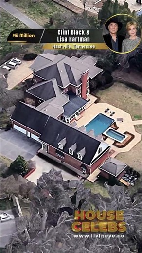 🎶 Clint Black & Lisa Hartman’s Nashville Estate – $5 Million Country Retreat 🌾✨