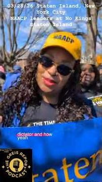FULL #NAACP #INTERVIEW at #StatenIsland #NoKings #breakingnews #breaking #trump #news #podcast