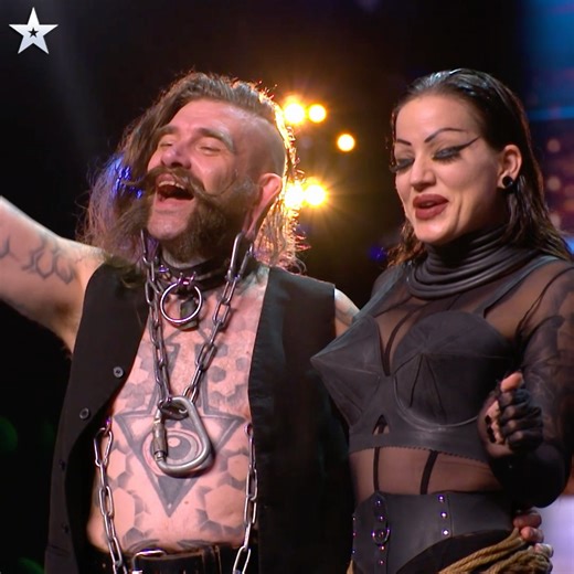 We... can't... look... away 🫣 Do not try this at home. | Britain's Got Talent