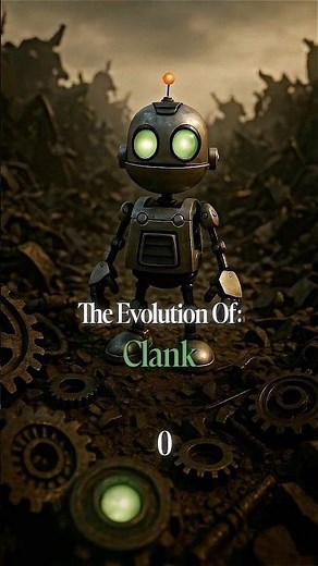 The Evolution Of Clank 🤖 #clank #ai #history #viral #viralvideos #shorts #short #ratchetandclank