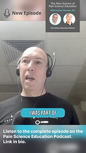 In this episode @drjoetatta and Professor Lorimer Moseley dive deep into the NEW science of pain science education and discuss how it helps to reverso chronic pain. Link in Bio. #PainScience #PainEducation #ChronicPain #Physiotherapy #PainRelief | Noigroup