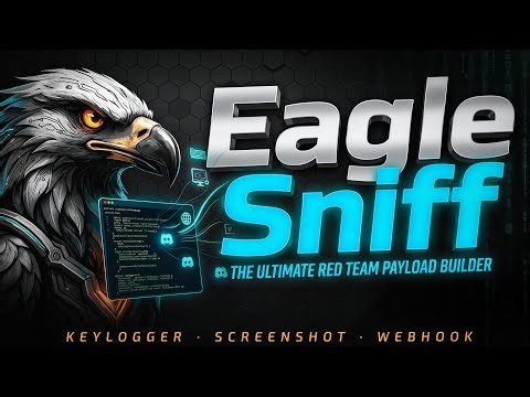 Eagle Sniff : Keylogging System Info & Screenshots I Built a Hacker Tool For Cyber Defense 🦅🔥
