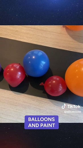 Crafty Solar System Banner with Balloon Art