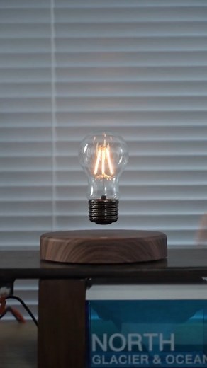 Asian Technology on Instagram: "Experience the magic of modern technology with this floating bulb, defying gravity as it illuminates while gracefully hovering above a magnetic levitating base. With no visible connection to the base, this innovative design seamlessly merges science and art, creating an enchanting visual display. Ideal for tech enthusiasts and design lovers alike, this floating bulb showcases the marvels of advanced technology, making it a mesmerizing addition to any space and a s