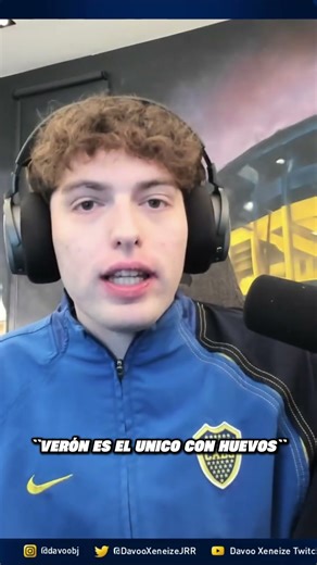 ``VERÓN ES EL UNICO CON HUEVOS``#argentina #kick #davooxeneize #futbol⚽️ #clips #shorts