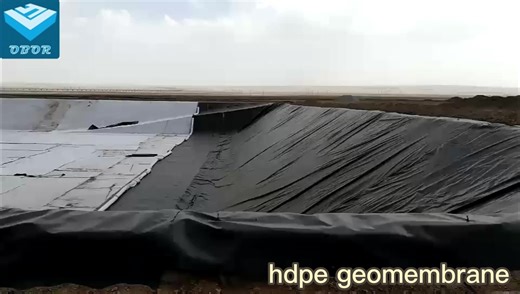 Anti-root HDPE Geomembrane for Landfill Caps and Underground Structures Protection From Root Penetration
