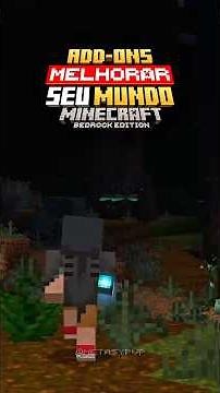 MELHORES ADDONS para MUNDO SURVIVAL no MINECRAFT BEDROCK!