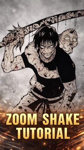 1 Tap Zoom Shake Edit 💥 CapCut Tutorial | Viral Editing Trick 😱