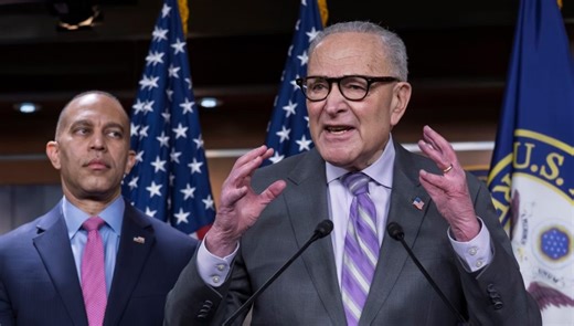Schumer defends Democrats who refused to stand during State of the Union