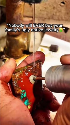 My family makes native jewelry 🥺 #jewellery #american #jewelry #native