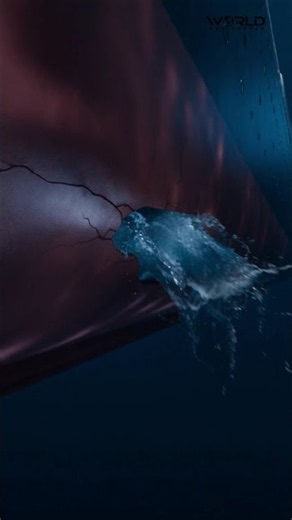 What Happens If a Cruise Ship Gets a Hole? 🚢🌊 #engineering #howitworks #3danimation #science #tech