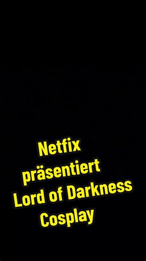 Netfix präsentiert Lord of Darkness Cosplay #lordofdarkness #lordofdarknesscosplay #lucifer #darkness #legende1985 #legende #timcurry #devil