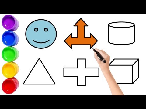 Easy Shapes Drawing for Preschool: Learn 2D Shapes with Fun Activities!