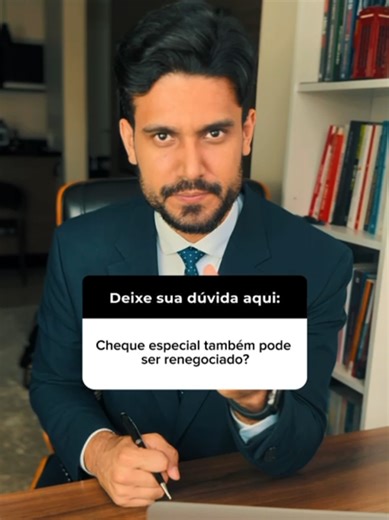 A resposta jurídica é clara: SIM. O cheque especial é uma das modalidades de crédito mais perigosas que existem. Ele tem juros altíssimos, capitalização frequente e costuma crescer de forma silenciosa, até se tornar uma dívida completamente impagável. 📌 Justamente por isso, o cheque especial pode ser revisto e reorganizado, principalmente: ✔ em ações judiciais ✔ dentro da Lei do Superendividamento (Lei 14.181/2021) ✔ com base no Código de Defesa do Consumidor ✔ e nos princípios do Código Civil 