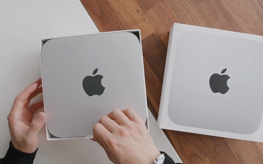 【笔记本开箱】Mac Mini “M1” 2020开箱初始设置，真它喵的快!