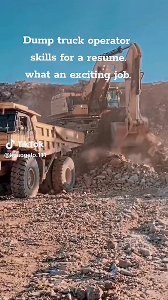 Dump Truck Operator Responsibilities and Skills | Mining Jobs