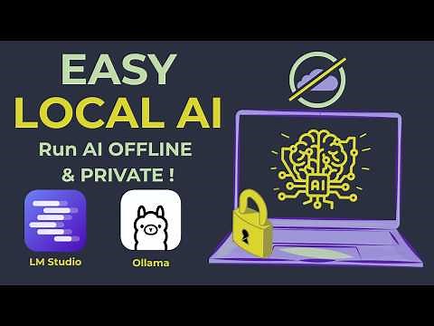 Local AI Made SIMPLE: LM Studio & Ollama + Web UI - How To Use