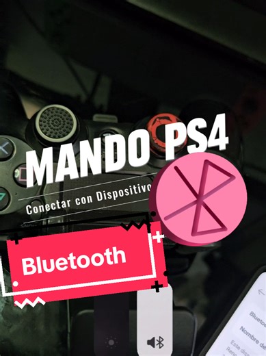 Conectar mando de PS4 a teléfono pc vía bluetooth #Android #app #windows #gamers #computadores