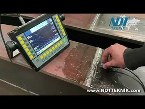 Ultrasonic Welding Inspection with DAC Defect Sizing Software - info@NDTTEKNIK.com